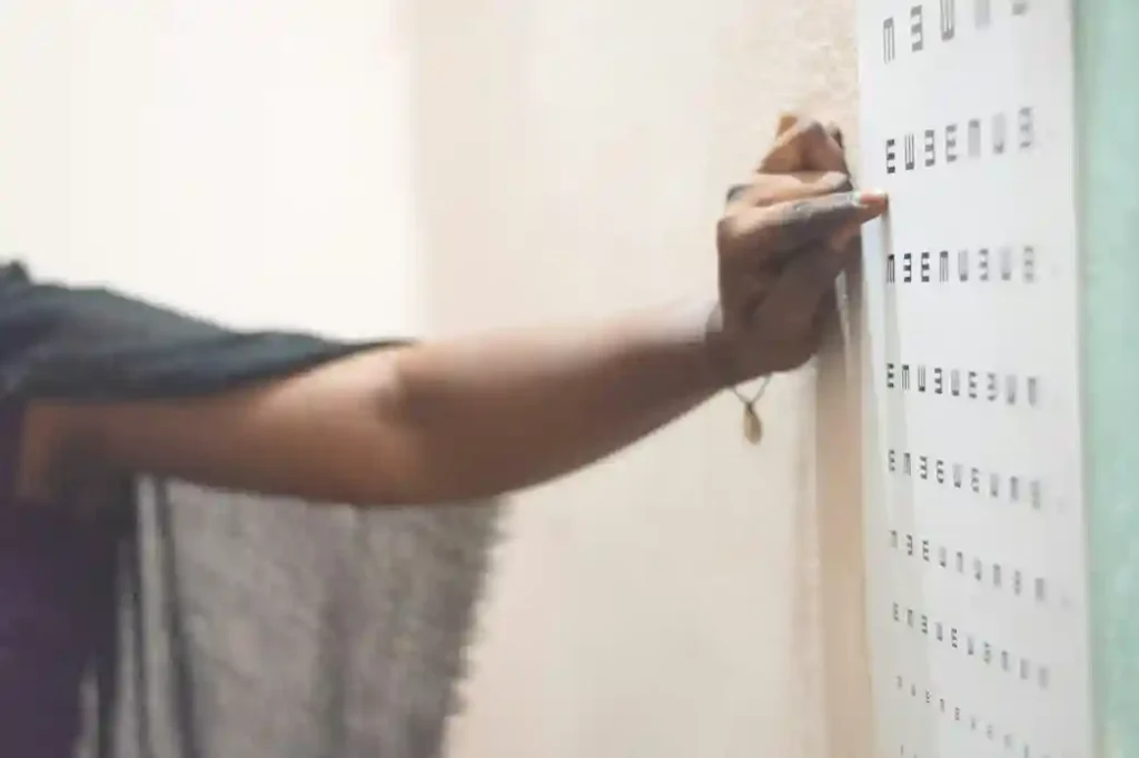 Alphabets for vision testing
